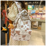 Kawaii Rucksack mit Süßem Druck – Niedlicher Schulrucksack