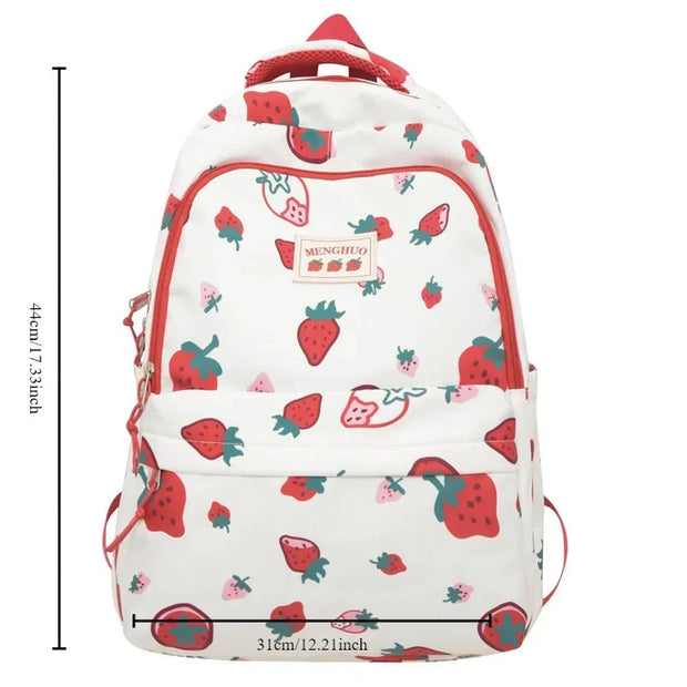 Kawaii Rucksack mit Süßem Druck – Niedlicher Schulrucksack