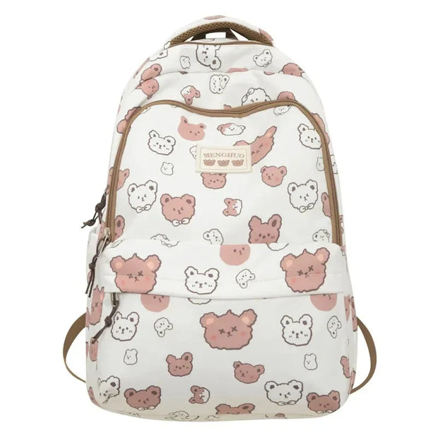 Kawaii Rucksack mit Süßem Druck – Niedlicher Schulrucksack