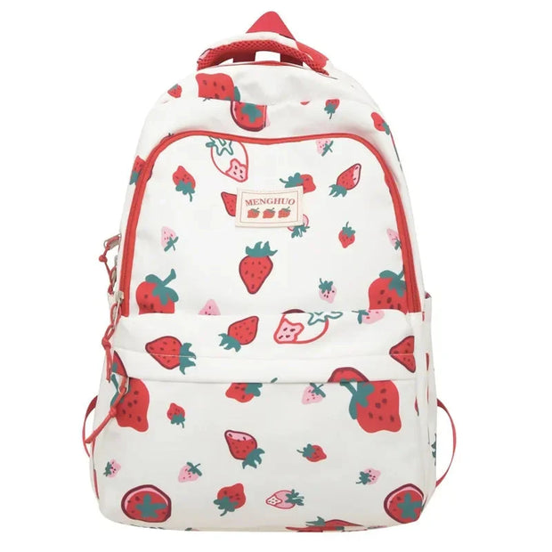 Kawaii Rucksack mit Süßem Druck – Niedlicher Schulrucksack