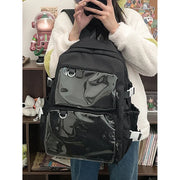 Kawaii ITA Rucksack – Transparenter Großraum Schulrucksack