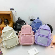 Kawaii ITA Rucksack – Transparenter Großraum Schulrucksack