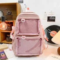 Kawaii ITA Rucksack – Transparenter Großraum Schulrucksack