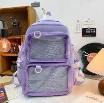 Kawaii ITA Rucksack – Transparenter Großraum Schulrucksack