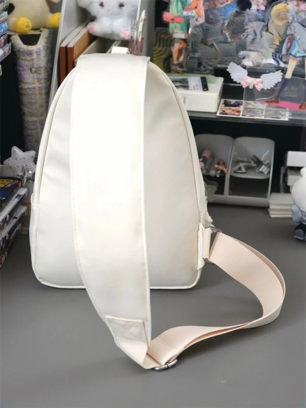 Kawaii ITA Rucksack – Plüschtier Tasche mit Sichtfenster