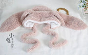 Kawaii Loppy Häschen Plüschmütze – Flauschige Wintermütze