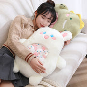 Kawaii Plüschtier Set 6-teilig – Koala Hase Panda Dino