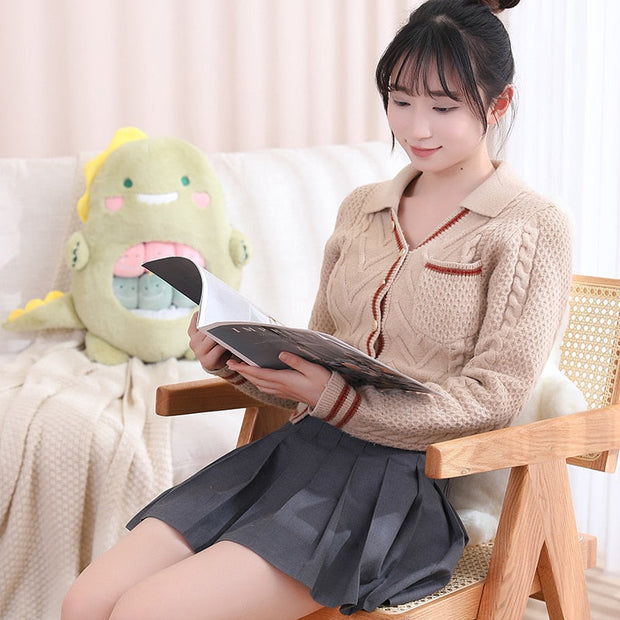 Kawaii Plüschtier Set 6-teilig – Koala Hase Panda Dino