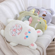 Kawaii Plüschtier Set 6-teilig – Koala Hase Panda Dino