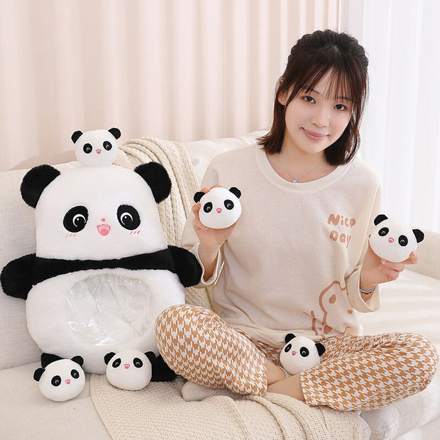 Kawaii Plüschtier Set 6-teilig – Koala Hase Panda Dino