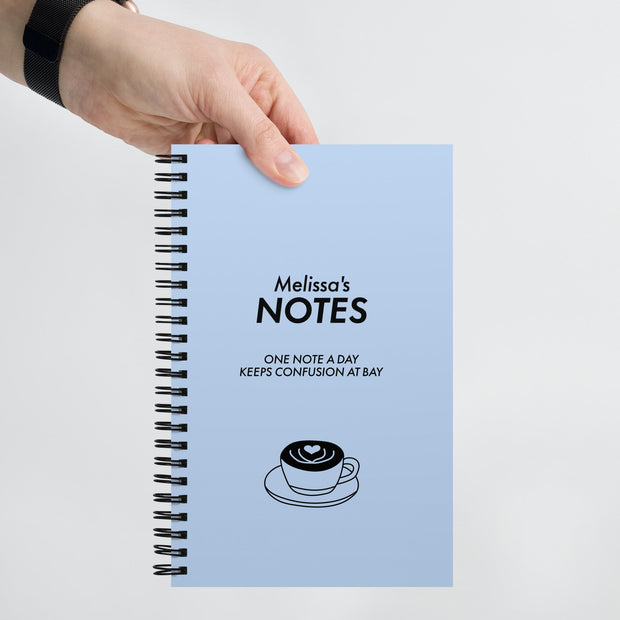 Personalisierter Kawaii Notizbuch – Dein Name Tagebuch