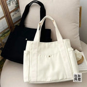 Canvas Tragetasche Groß – Hohe Kapazität Einkaufstasche