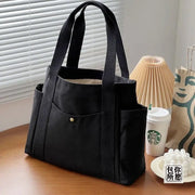 Canvas Tragetasche Groß – Hohe Kapazität Einkaufstasche