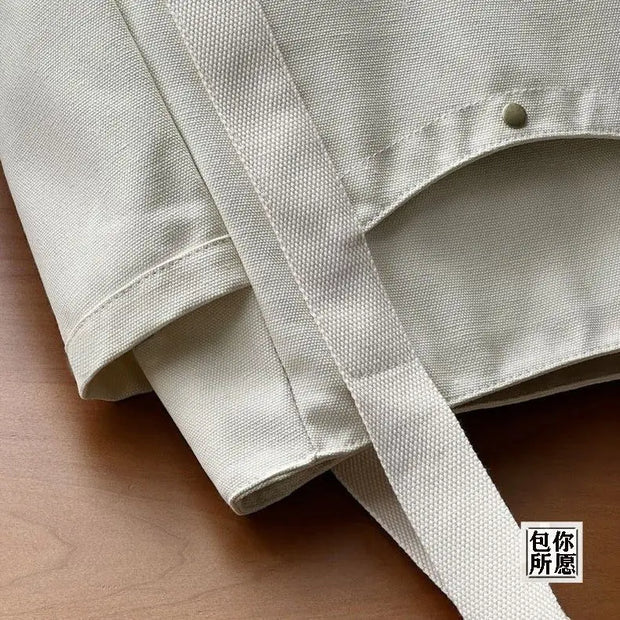 Canvas Tragetasche Groß – Hohe Kapazität Einkaufstasche