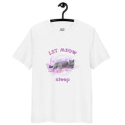 Kawaii Bio-Baumwolle T-Shirt – Let Meow Sleep