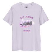 Kawaii Bio-Baumwolle T-Shirt – Let Meow Sleep