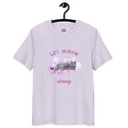 Kawaii Bio-Baumwolle T-Shirt – Let Meow Sleep