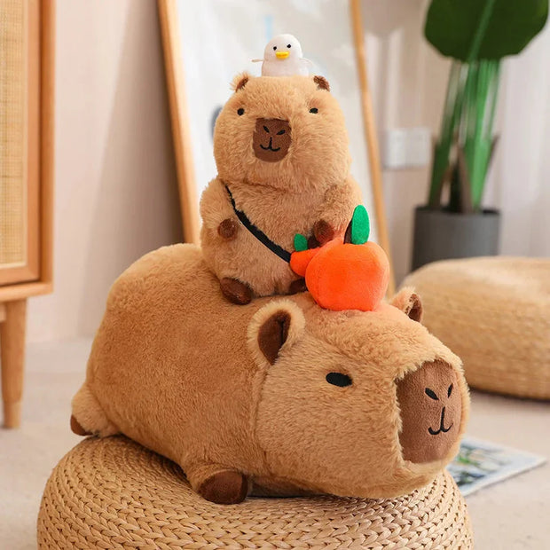 Kawaii Capybara Plüschtier – Kleine Clementine Kuscheltier