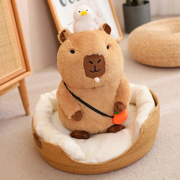 Kawaii Capybara Plüschtier – Kleine Clementine Kuscheltier