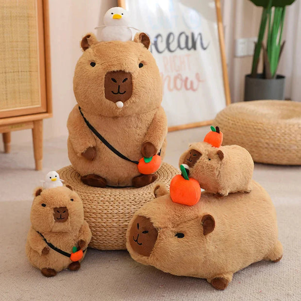Kawaii Capybara Plüschtier – Kleine Clementine Kuscheltier