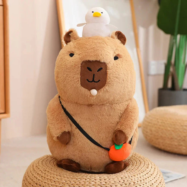Kawaii Capybara Plüschtier – Kleine Clementine Kuscheltier