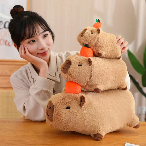Kawaii Capybara Plüschtier – Kleine Clementine Kuscheltier