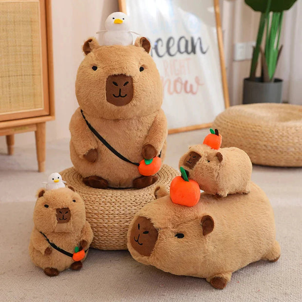 Kawaii Capybara Plüschtier – Kleine Clementine Kuscheltier