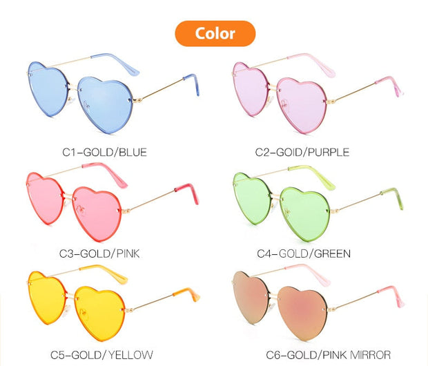 Kawaii Herz Sonnenbrille – LOVE Ocean Design
