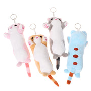 Kawaii Katze Plüsch Schlüsselanhänger – Niedliches Accessoire
