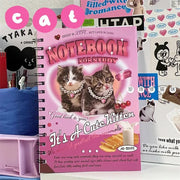 Kawaii Herz Spiralblock A5 Liniert – 50 Blätter