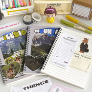 Kawaii Herz Spiralblock A5 Liniert – 50 Blätter