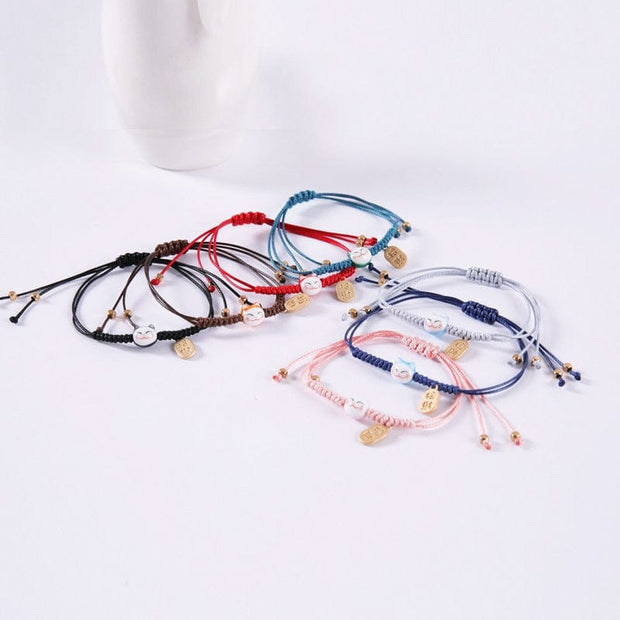 Kawaii Glückskatze Armband – Niedlicher Schmuck