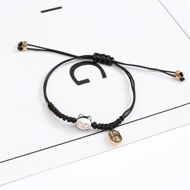 Kawaii Glückskatze Armband – Niedlicher Schmuck