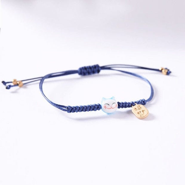 Kawaii Glückskatze Armband – Niedlicher Schmuck