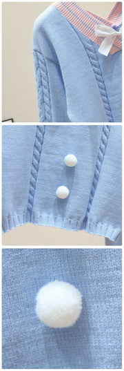 Kawaii Strick Crop Pullover – Lucy Lou Design