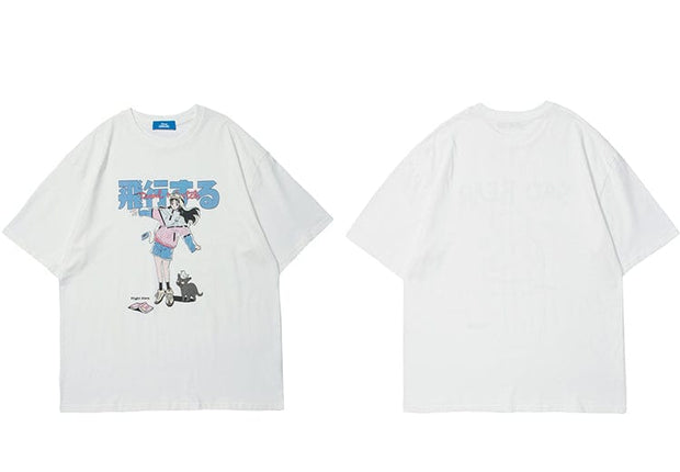 Kanji T-Shirt Luna Skate – Kawaii Design