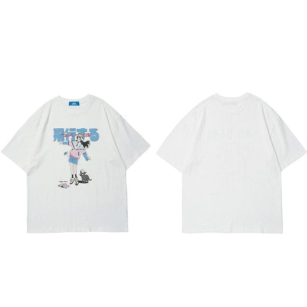 Kanji T-Shirt Luna Skate – Kawaii Design