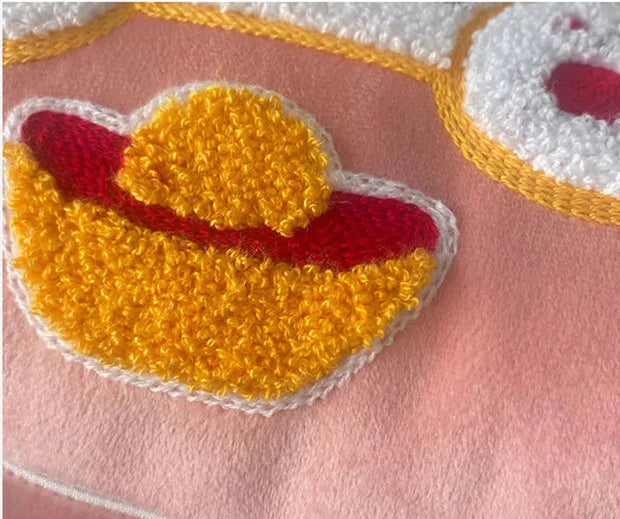 Maneki Neko Plüschkissen – Luxus Glückskatze Kissen