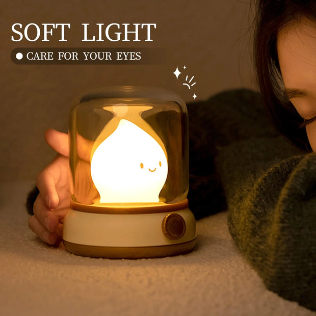 Kawaii Gemütliche Lampe – My Flame Friend Nachtlicht
