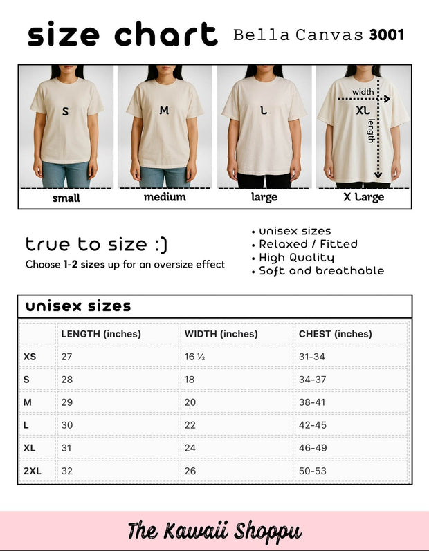 Kawaii Katzen T-Shirt 100% Baumwolle – Nyanghaeyo Meow Design