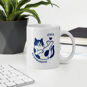 Kawaii Katze Tasse Weiß – Nyanghaeyo Kpop Geschenk