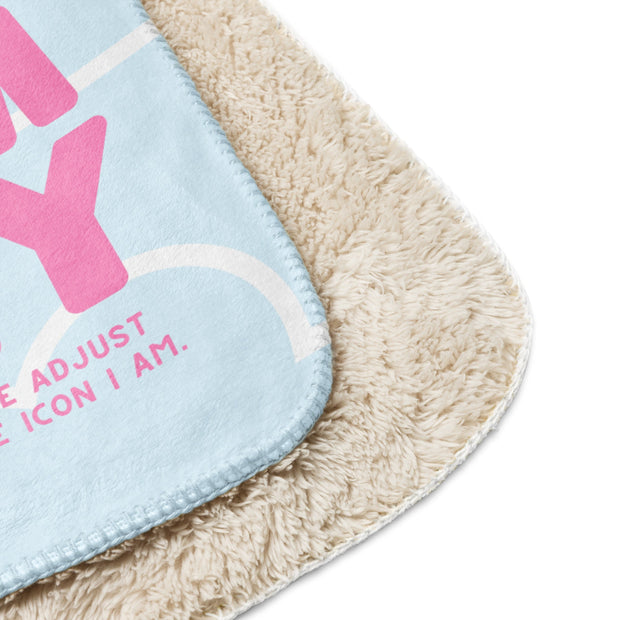 Kuscheldecke mit Namen Slayzy™ – Weiches Fleece 50x60in