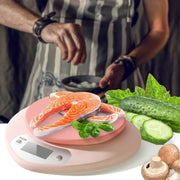 Herzförmige Digitale Küchenwaage Pink – Kawaii Design