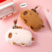 Kawaii Capybara Plüsch Federmäppchen – Niedliche Schultasche