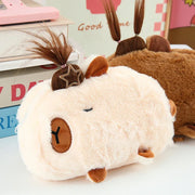 Kawaii Capybara Plüsch Federmäppchen – Niedliche Schultasche