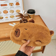 Kawaii Capybara Plüsch Federmäppchen – Niedliche Schultasche