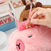 Kawaii Capybara Plüsch Federmäppchen – Niedliche Schultasche