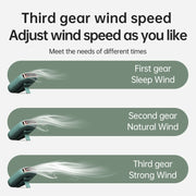 Tragbarer Nackenventilator USB Wiederaufladbar 3-Gang