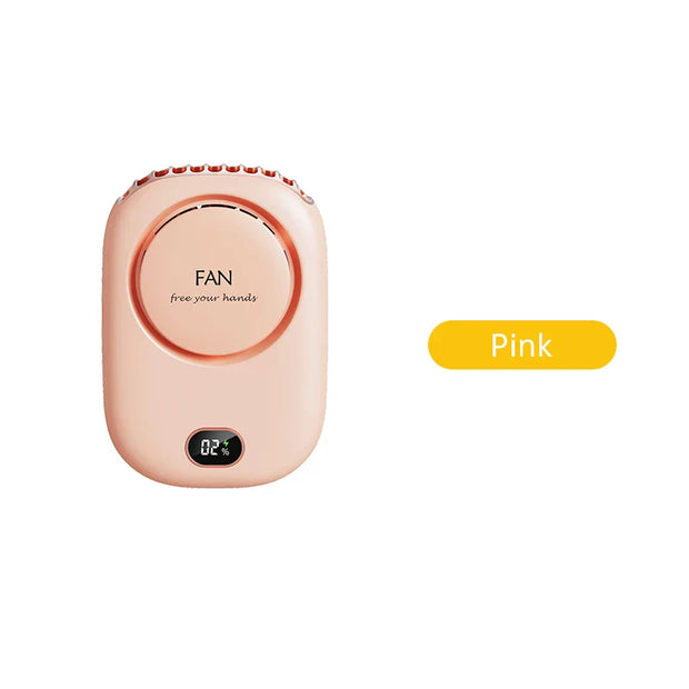 Tragbarer Nackenventilator USB Wiederaufladbar 3-Gang