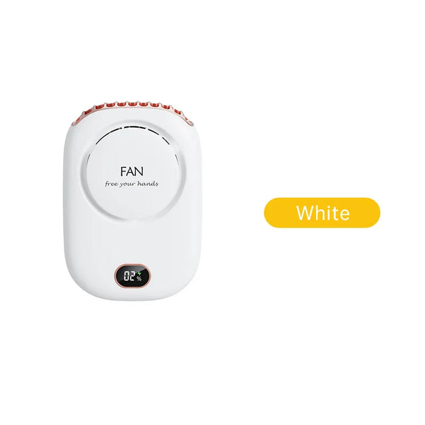 Tragbarer Nackenventilator USB Wiederaufladbar 3-Gang